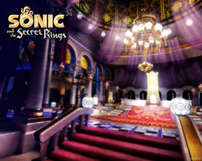 Картинка sonic and the secret rings видео игры