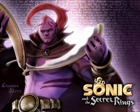 Картинка sonic and the secret rings видео игры