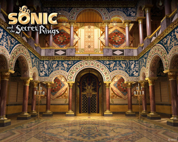 Обои картинки фото sonic, and, the, secret, rings, видео, игры