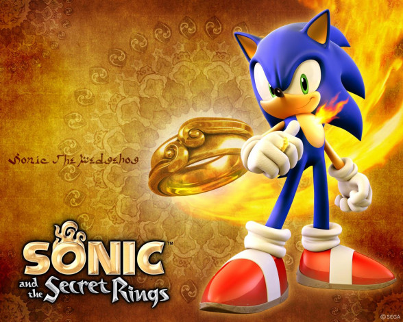 Обои картинки фото sonic, and, the, secret, rings, видео, игры