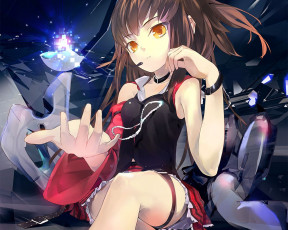 Картинка аниме weapon blood technology