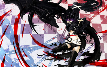 Картинка аниме black rock shooter