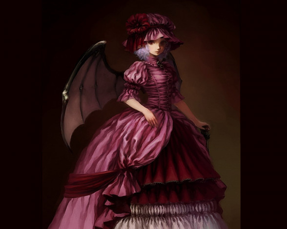 Обои картинки фото аниме, touhou