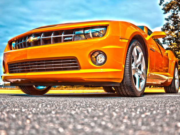 Обои картинки фото автомобили, camaro