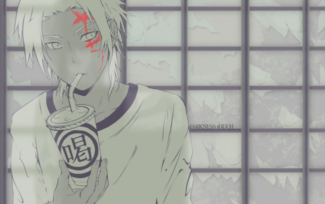 Обои картинки фото аниме, gray, man