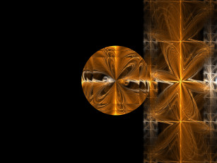 Картинка 3д графика fractal фракталы абстракция узор