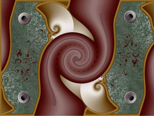 Картинка 3д графика fractal фракталы абстракция узор