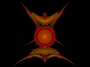 Картинка 3д графика fractal фракталы абстракция фон узор тёмный