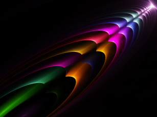 Картинка 3д графика fractal фракталы фон тёмный абстракция