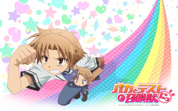 Картинка аниме baka to test shoukanjuu девушка