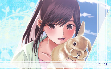 Картинка аниме loveplus девушка