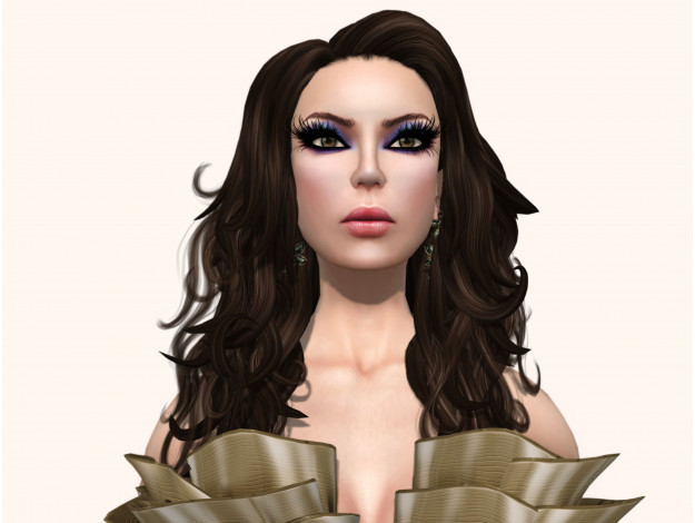 Обои картинки фото 3д, графика, portraits, портрет, девушка, брюнетка