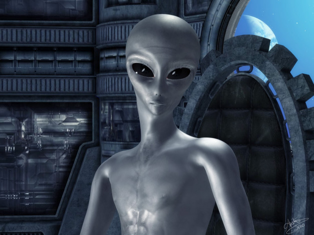 Обои картинки фото 3д, графика, fantasy, фантазия, гуманоид