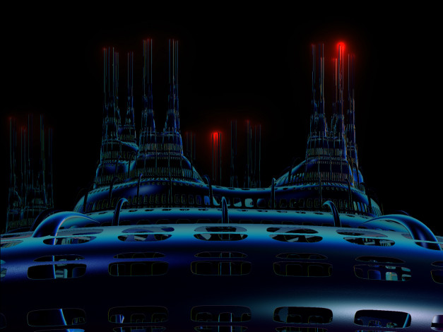 Обои картинки фото 3д, графика, fractal, фракталы, абстракция, тёмный, фон