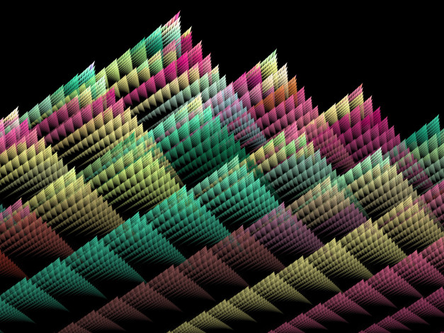 Обои картинки фото 3д, графика, fractal, фракталы, абстракция, тёмный, фон, узор