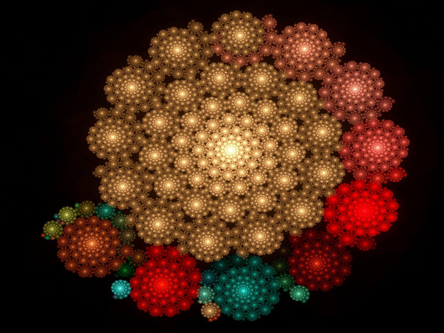 Обои картинки фото 3д, графика, fractal, фракталы, узор, абстракция