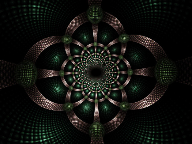 Обои картинки фото 3д, графика, fractal, фракталы, узор, абстракция