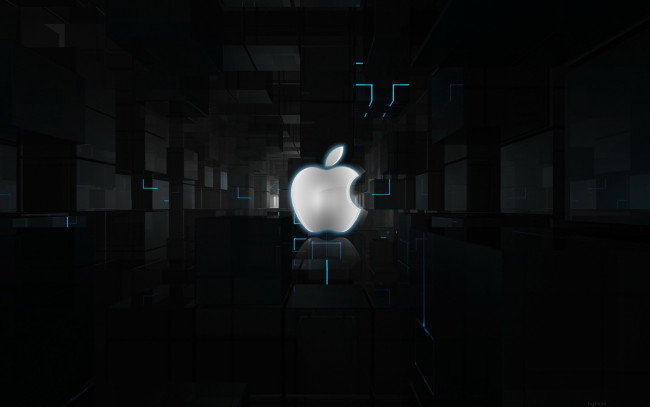 Обои картинки фото компьютеры, apple, логотип, яблоко
