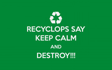 Картинка разное надписи логотипы знаки is recyclops