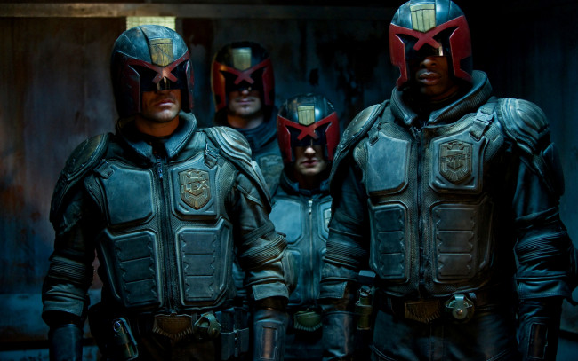 Обои картинки фото judge, dredd, кино, фильмы, 2012, судья, дредд