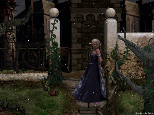 Картинка 3д графика people люди девушка