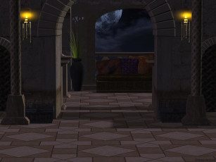 Картинка 3д графика realism реализм комната