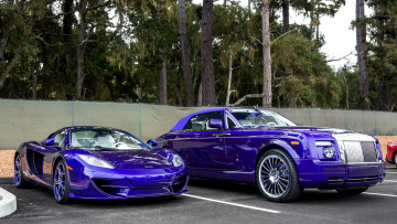 Картинка автомобили выставки уличные фото phantom rolls-royce mclaren