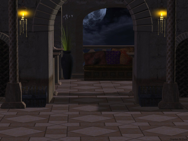 Обои картинки фото 3д, графика, realism, реализм, комната