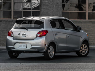 Картинка автомобили mitsubishi 2015г mirage es us-spec