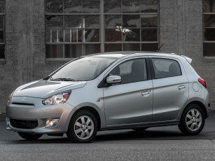 Картинка автомобили mitsubishi 2015г mirage es us-spec