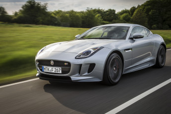 обоя автомобили, jaguar, f-type, s, coupе, awd, 2014г