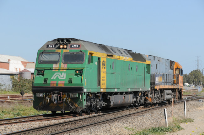 Обои картинки фото техника, локомотивы, локомотив, рельсы, дорога, железная