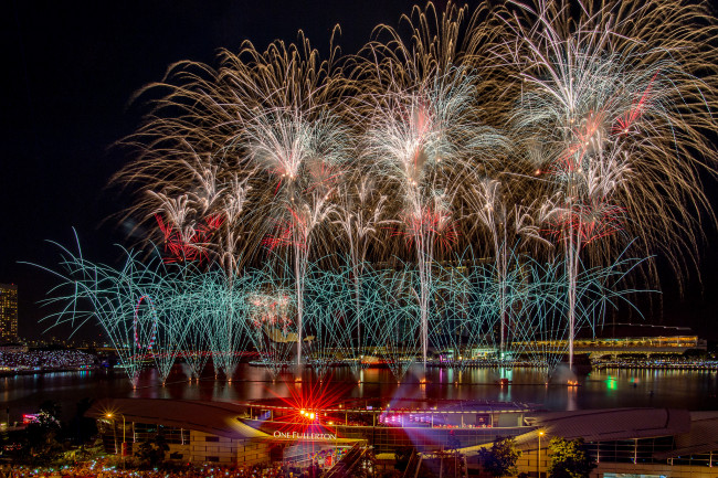 Обои картинки фото разное, салюты,  фейерверки, ночь, фейерверк