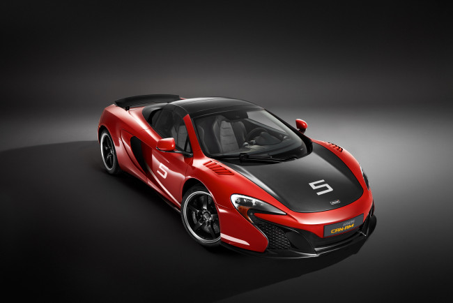 Обои картинки фото автомобили, mclaren, 2015u, can-am, spyder, 650s, красный