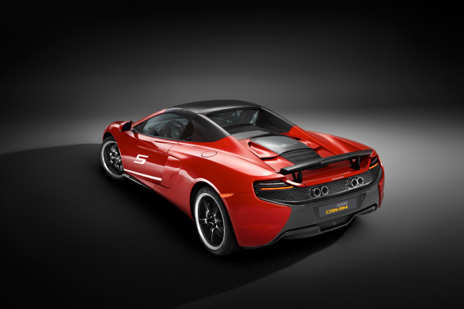 Обои картинки фото автомобили, mclaren, красный, 2015u, can-am, 650s, spyder