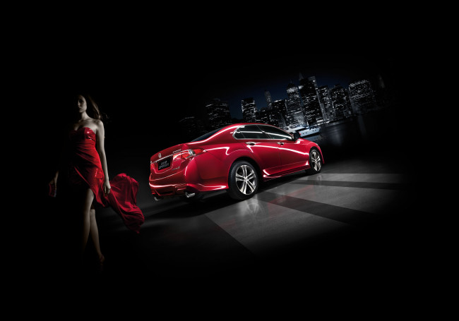 Обои картинки фото автомобили, -авто с девушками, взгляд, девушка, spirior, honda, type-s