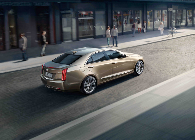 Обои картинки фото автомобили, cadillac, '2015г, ats-l