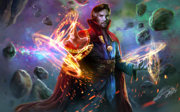 Картинка рисованное кино doctor strange