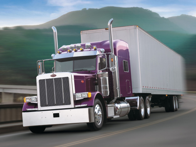 Обои картинки фото автомобили, peterbilt