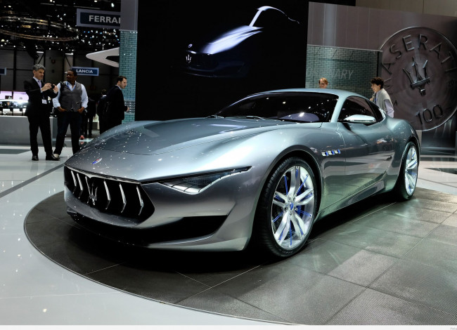 Обои картинки фото maserati alfieri concept 2014, автомобили, выставки и уличные фото, concept, alfieri, maserati, автосалон, выставка, 2014