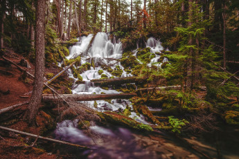 Картинка природа водопады простор