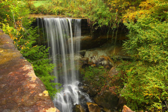 Картинка природа водопады простор