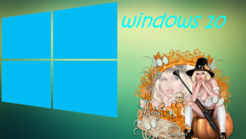 Картинка компьютеры windows++10 фон логотип