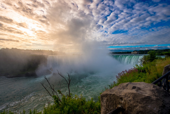 Обои картинки фото niagara falls,  ca, природа, водопады, простор