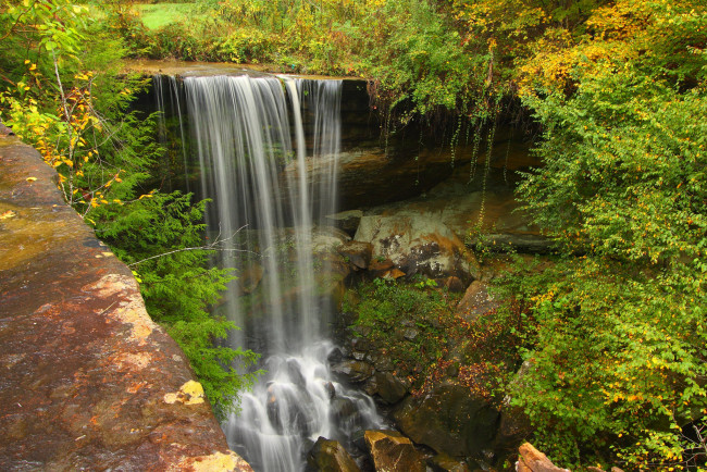 Обои картинки фото природа, водопады, простор