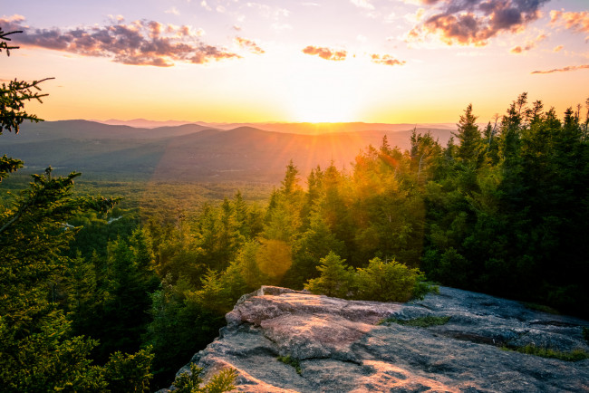 Обои картинки фото природа, восходы, закаты, простор