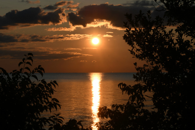 Обои картинки фото природа, восходы, закаты, простор