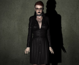 Картинка 3д+графика люди+ people фон взгляд девушка