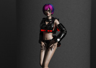 Картинка 3д+графика люди+ people фон взгляд девушка