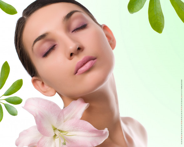 Обои картинки фото календари, девушки, цветы, лицо, женщина